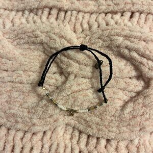 Pura vida s initial bracelet